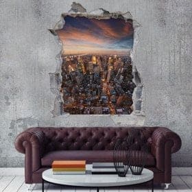 Vinilos Decorativos 3D Nueva York
