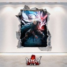 Vinilos Decorativos 3D Nioh