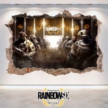 Vinilos 3D Tom Clancy's Rainbow Six Siege Pro League