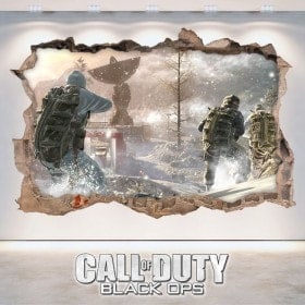 Vinilos Decorativos 3D Call Of Duty Black Ops