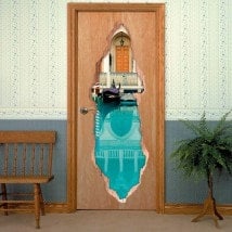 Vinilos Para Puertas Venecia 3D