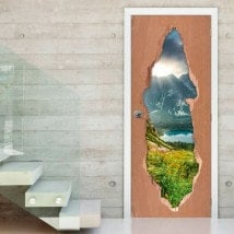 Vinilos Para Puertas Naturaleza En Eslovaquia 3D
