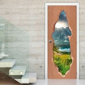 Vinilos Para Puertas Naturaleza En Eslovaquia 3D