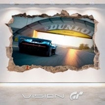 Vinilos 3D Gran Turismo Bugatti Vision