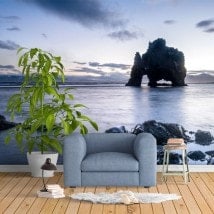 Fotomurales Roca Dinosaurio Islandia