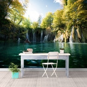 Fotomurales Cascadas Lagos De Plitvice