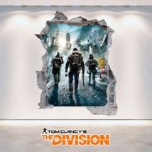 Vinilos Decorativos 3D Tom Clancy's The Division