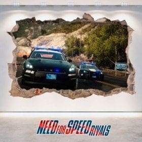 Vinilos Decorativos 3D Need For Speed Rivals