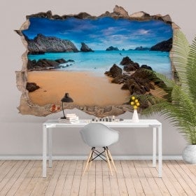Vinilos Decorativos 3D Mar Y Playa