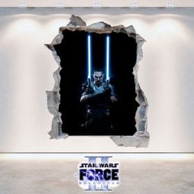 Vinilos Decorativos Star Wars The Force Unleashed 2