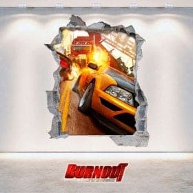 Vinilos Videojuegos Burnout Revenge 3D