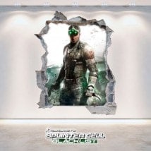 Vinilos Decorativos 3D Tom Clancy's Splinter Cell Blacklist