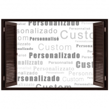 Ventanas En Vinilo 3D Personalizado