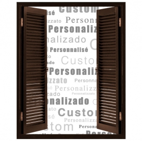 Ventanas 3D En Vinilo Personalizado