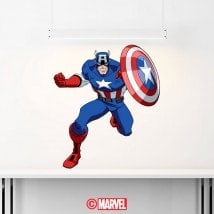 Vinilos Decorativos Capitán América