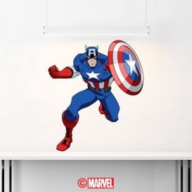 Vinilos Decorativos Capitán América