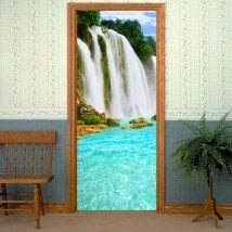 Vinilos Decorativos Para Puertas Cascadas