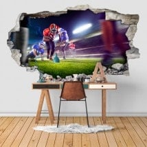 Vinilos Fútbol Americano 3D