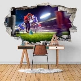 Vinilos F&uacute;tbol Americano 3D