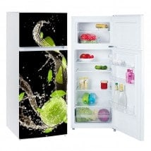 Vinilos Para Neveras Manzana Verde