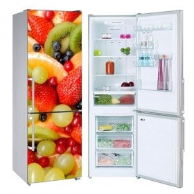 Vinilos decorativos neveras frutas