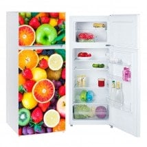 Vinilos para neveras frutas
