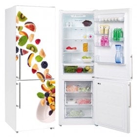Vinilos y pegatinas para neveras frutas