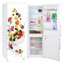 Vinilos para neveras bol con frutas
