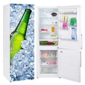 Vinilos y pegatinas para neveras ice beer