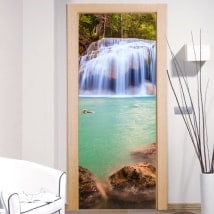 Vinilos para puertas cascadas