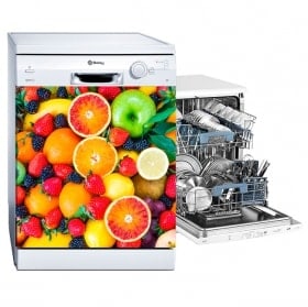 Pegatinas y vinilos para lavavajillas frutas