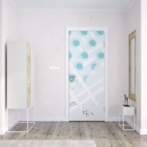 Vinilos para puertas pasión por el color