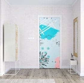 Vinilos para puertas colores de pasi&oacute;n