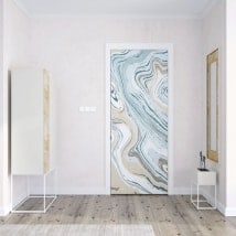 Vinilos para puertas colores del mármol