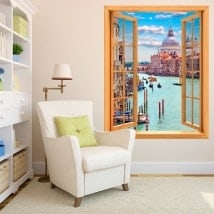 Ventanas de vinilos 3D Venecia