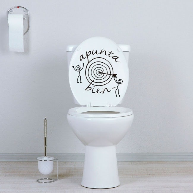 Welcome To The Bathroom - Adhesivo decorativo de vinilo para pared, diseño  de pared para el hogar, cuarto de baño, baño, habitación, comodidad