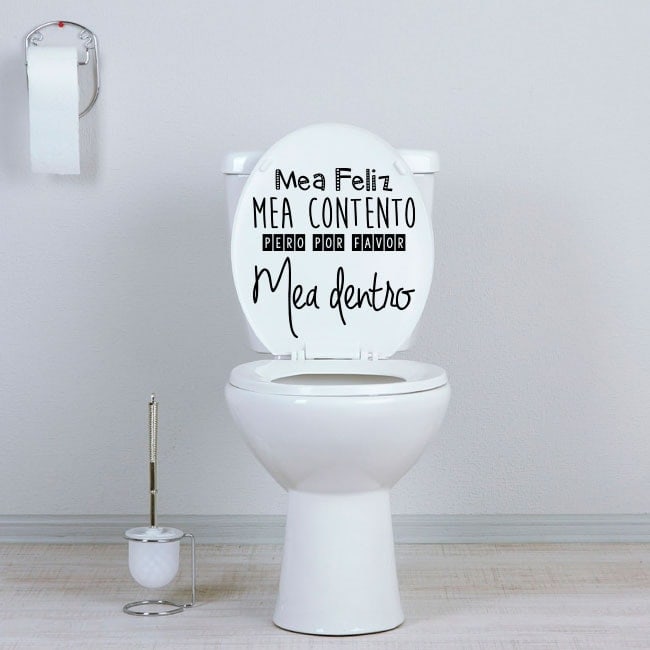 VINILO DECORATIVO PARA BAÑO TEXTO