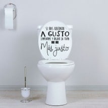 Vinilos para baños y aseos si te has quedado a gusto