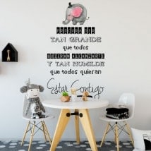 Vinilos decorativos frases de la vida
