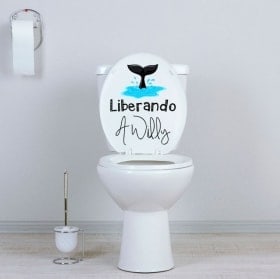 Vinilos WC liberando a Willy