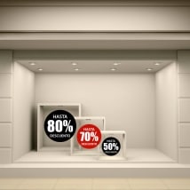 Vinilos decorativos círculos rebajas de 50 a 80