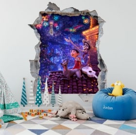 Vinilos 3D infantiles Disney Pixar Coco