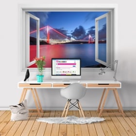 Vinilos decorativos puente Yavuz Sultan Selim 3D