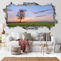 Vinilos decorativos naturaleza en Eslovenia 3D