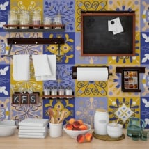 Vinilos decorativos azulejos paredes