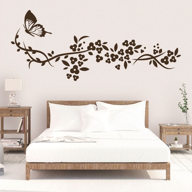 mariposas de vinilo para decorar paredes