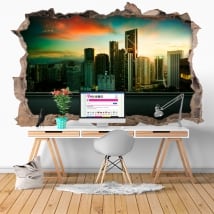Vinilos 3D ciudad Kuala Lumpur Malasia