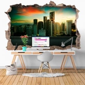Vinilos 3D ciudad Kuala Lumpur Malasia