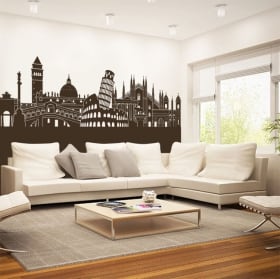 Vinilos decorativos Skyline Italia