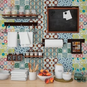 Vinilos y pegatinas azulejos cocinas